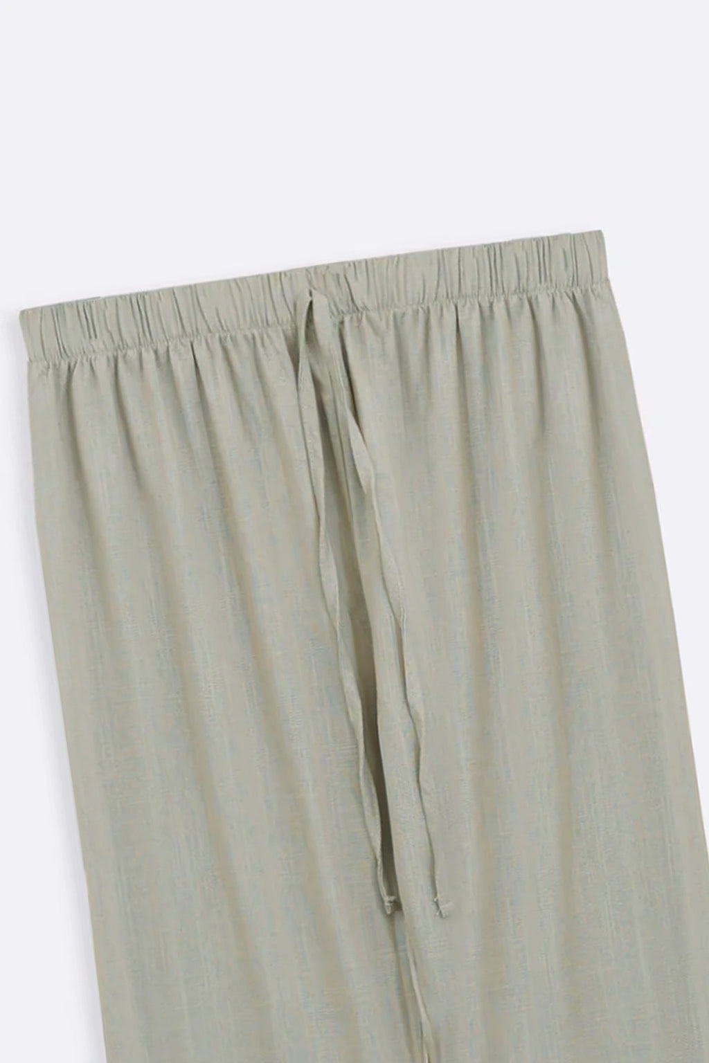 OAT WHITE EVERYDAY LINEN BLEND PANTS
