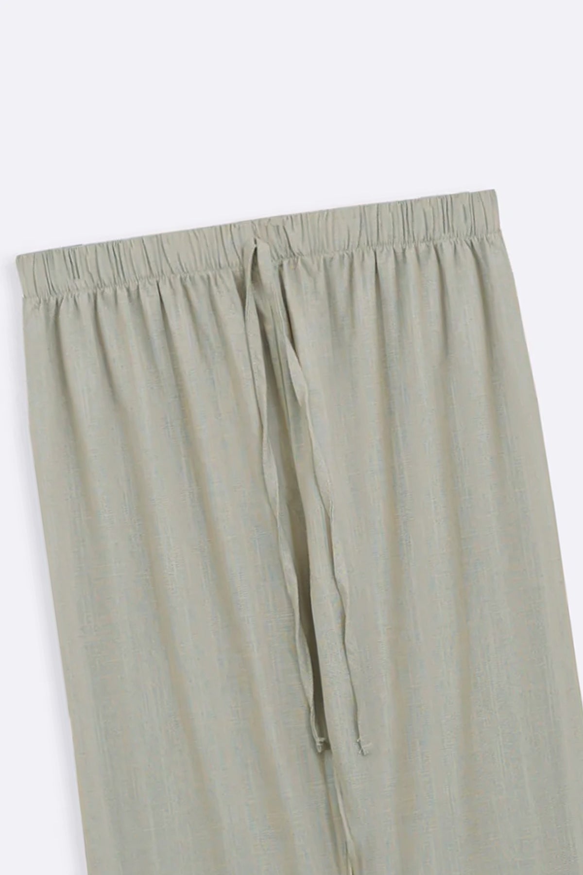 OAT WHITE EVERYDAY LINEN BLEND PANTS