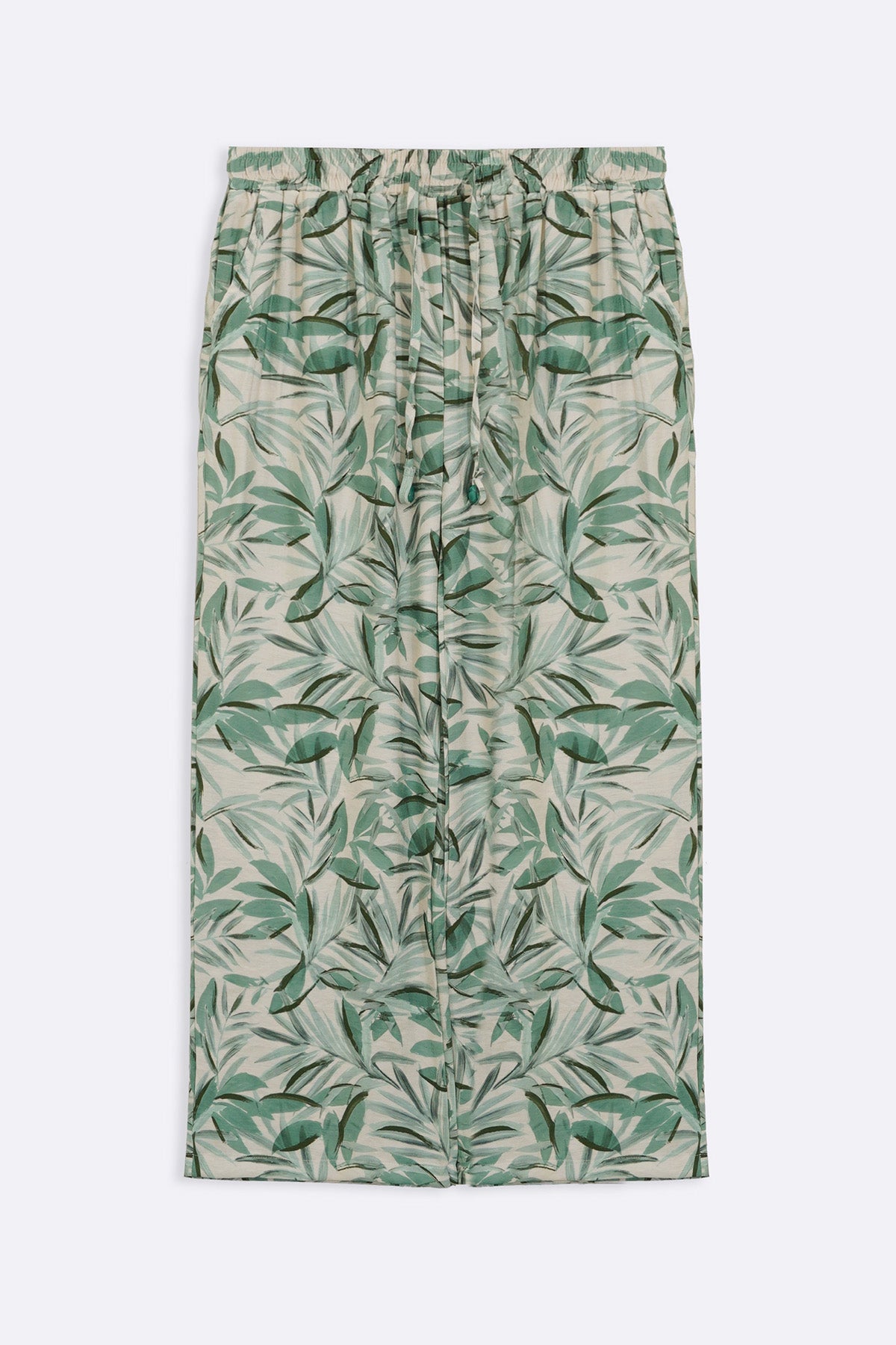 GREEN BAMBOO CANOPY PANTS