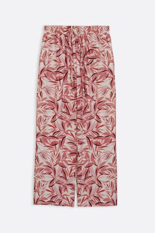 PINK BAMBOO CANOPY PANTS