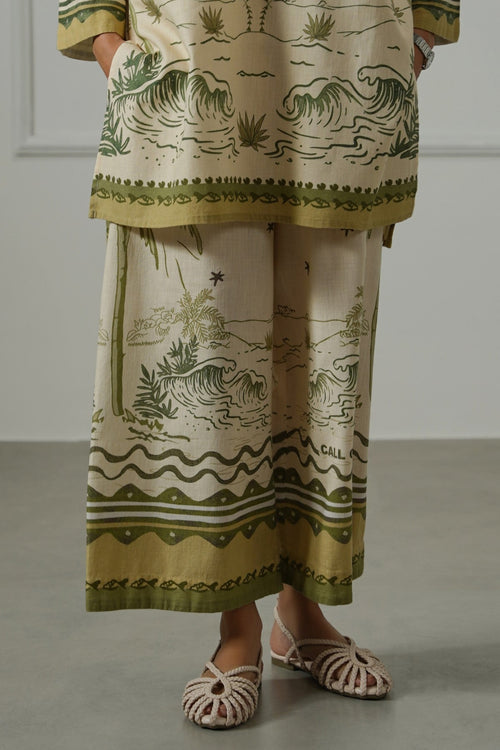 ECRU CALL OF THE SEA CULOTTES