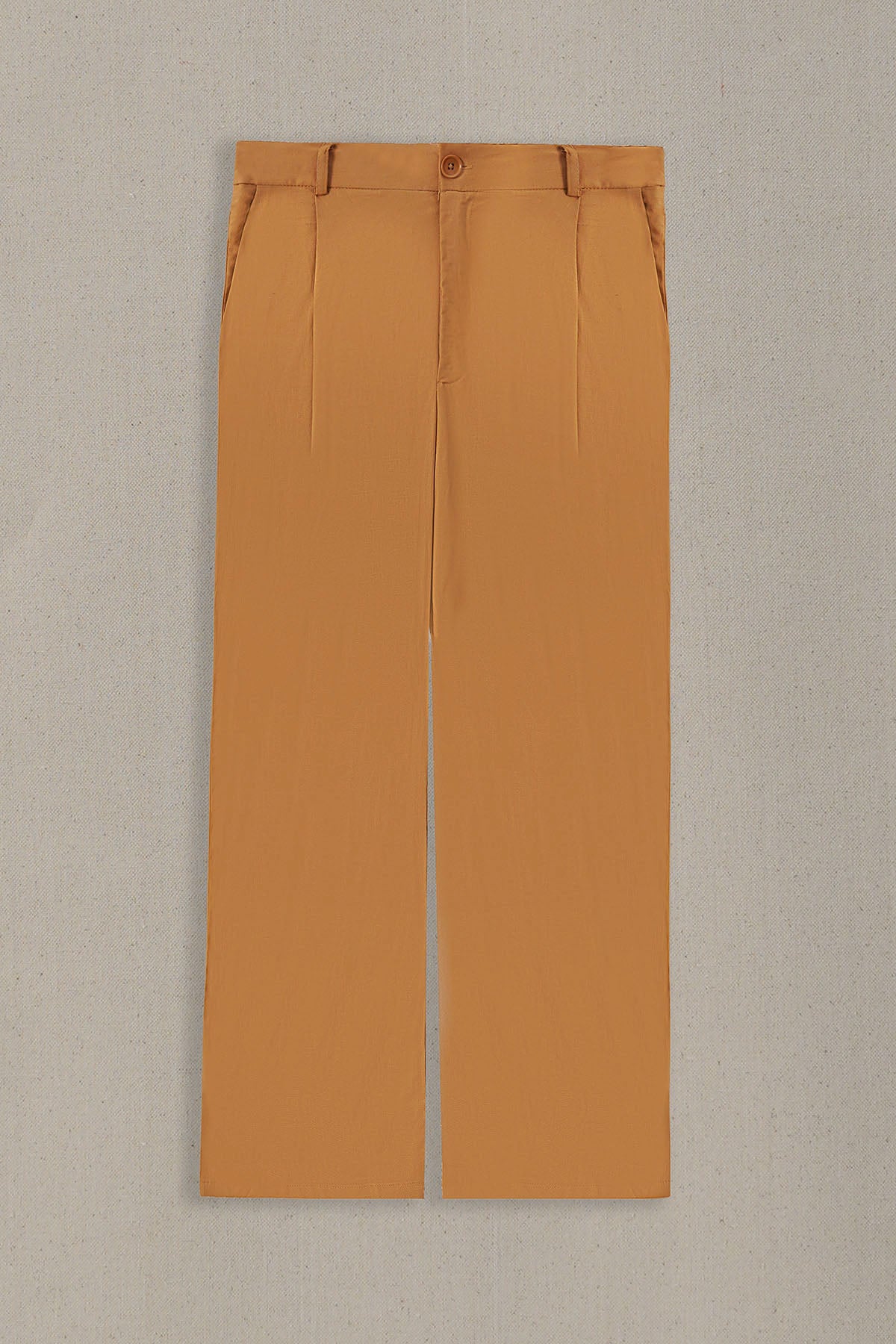 MUSTARD OCHRE BLOOM PANTS
