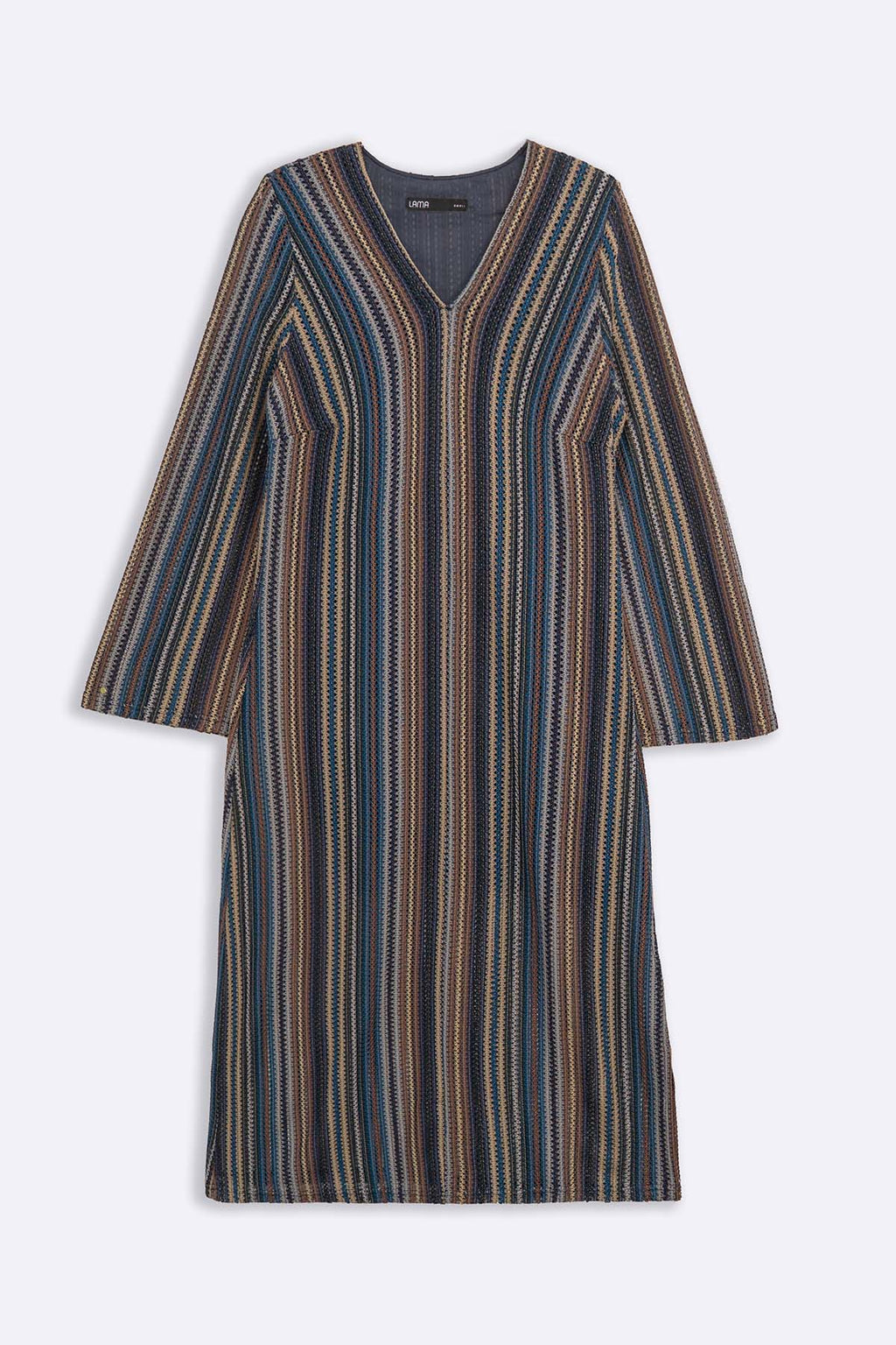 NAVY RESORT TUNIC WITH LINING