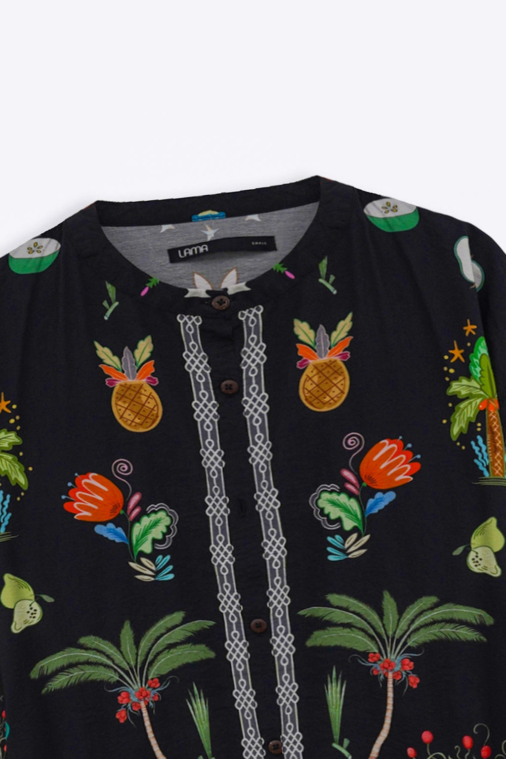 BLACK GREEN APPLE SHIRT