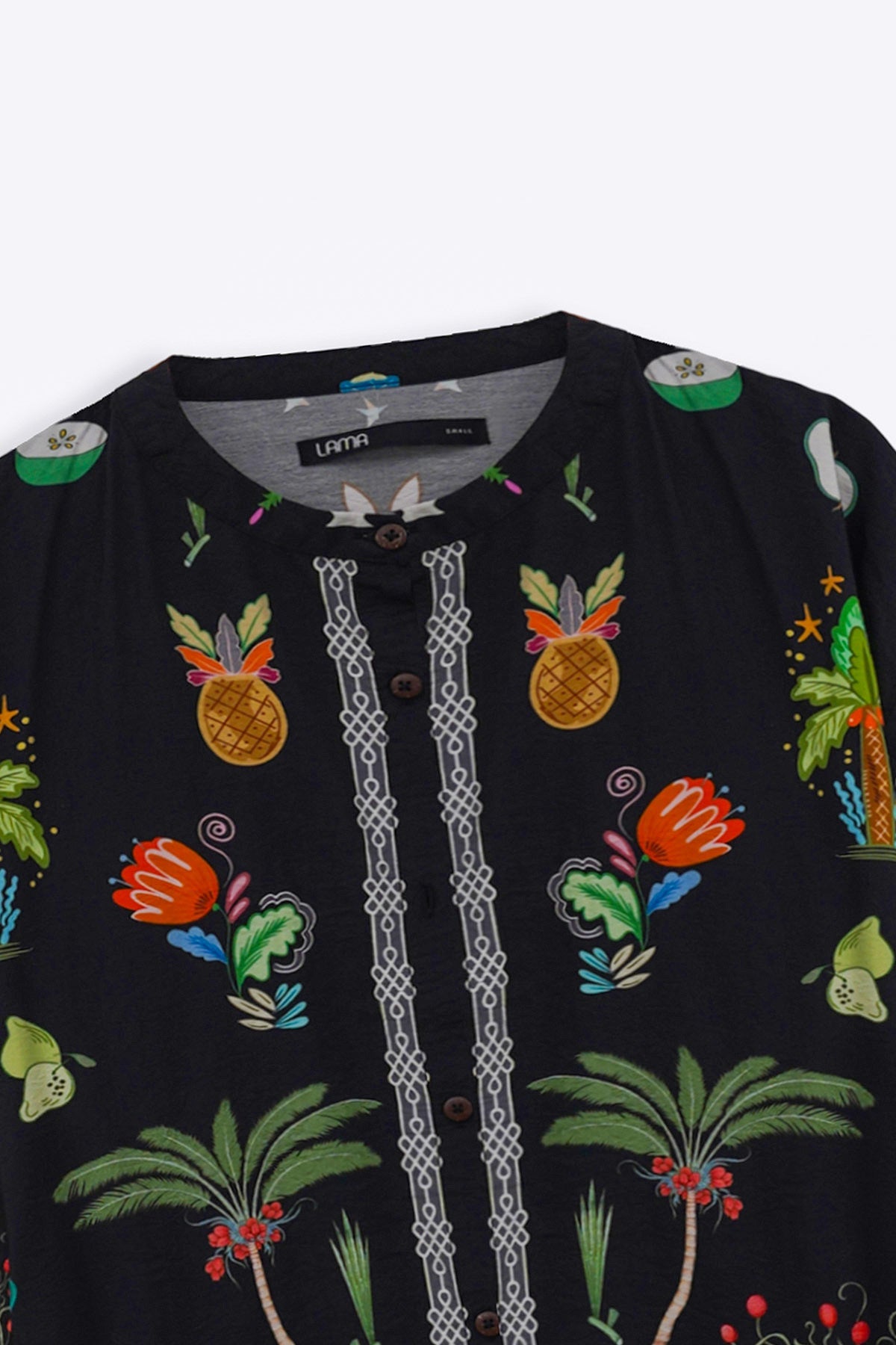 BLACK GREEN APPLE SHIRT