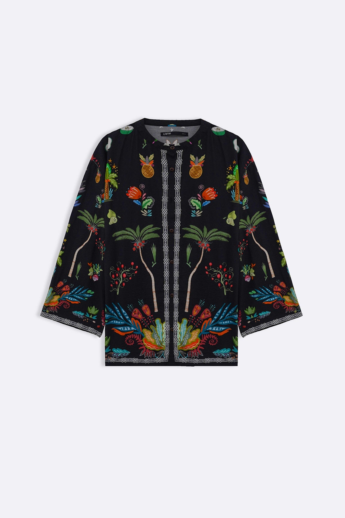 BLACK GREEN APPLE SHIRT