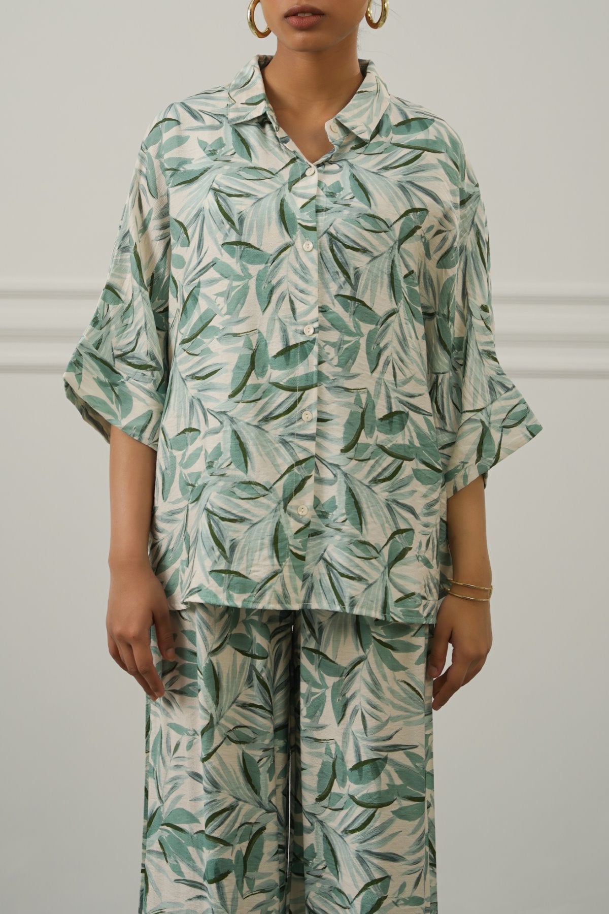 GREEN BAMBOO CANOPY TOP