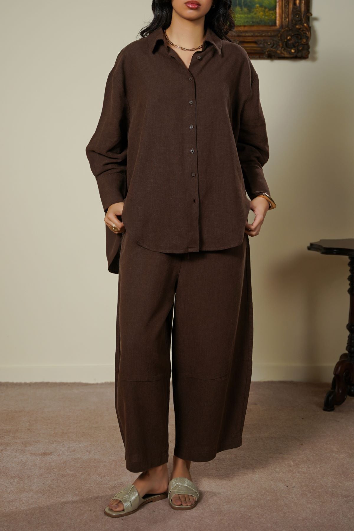COFFEE PLANT FIBER SHIRT