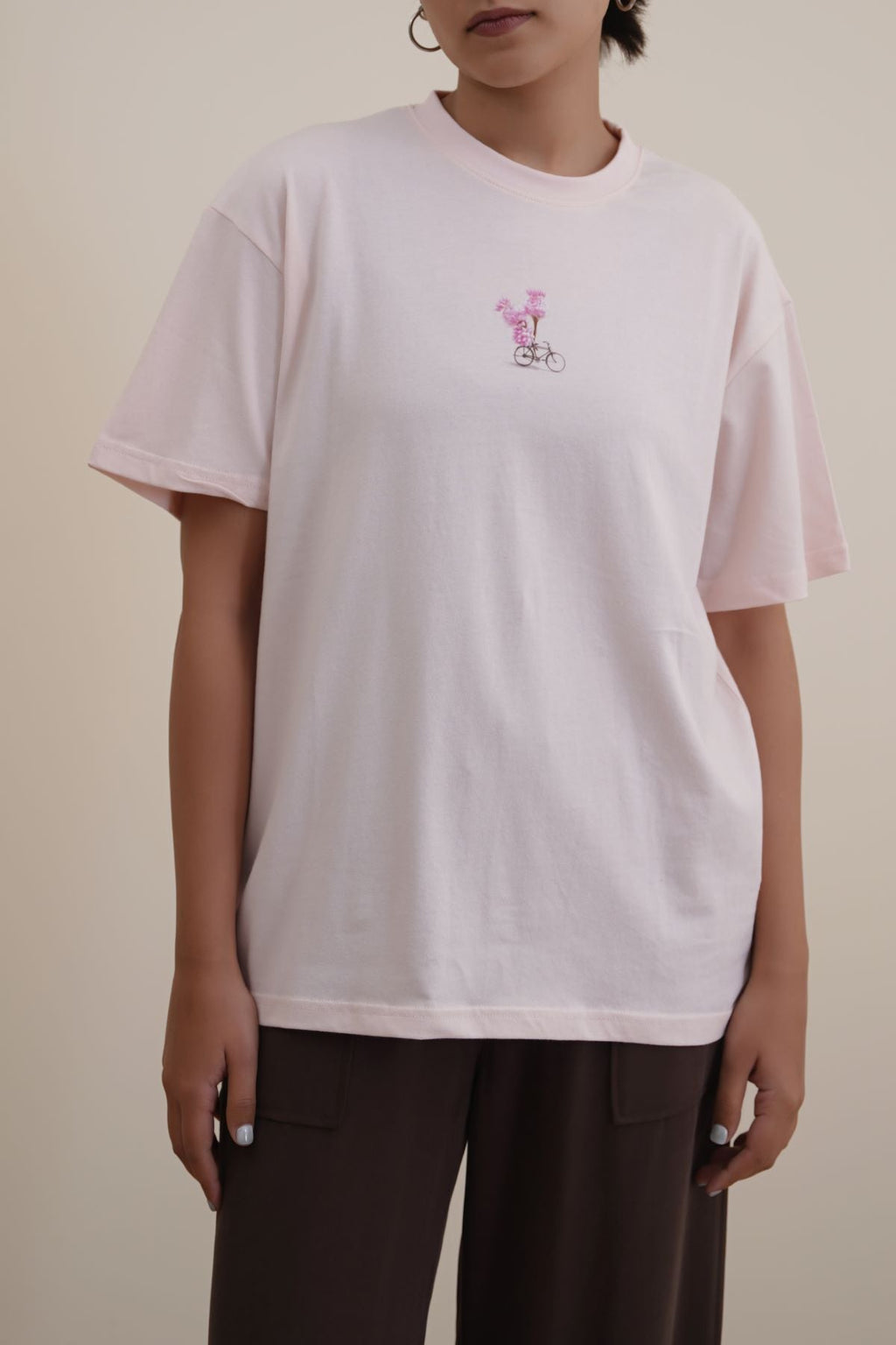 LIGHT PINK CANDY FLOSS TEE