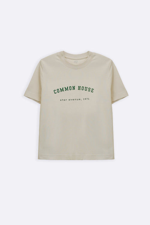 IVORY COMMON HOUSE TEE