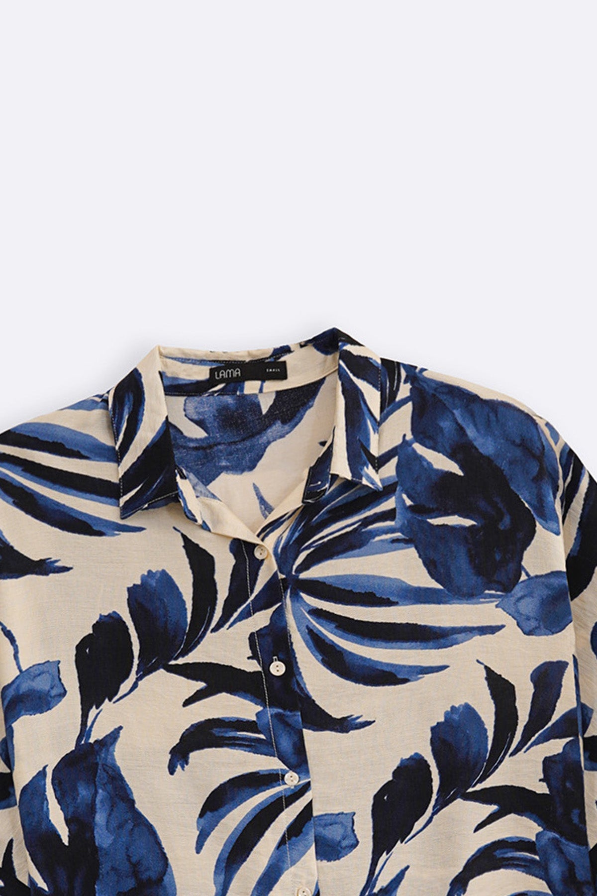 BLUE INDIGO PALM RESORT SHIRT