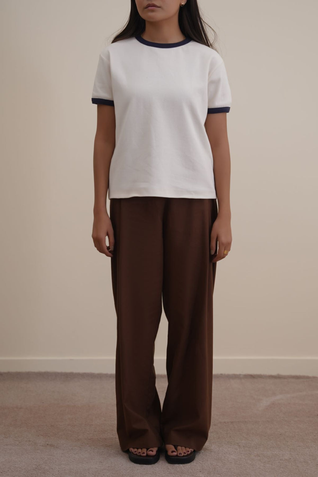 IVORY RINGER TEE