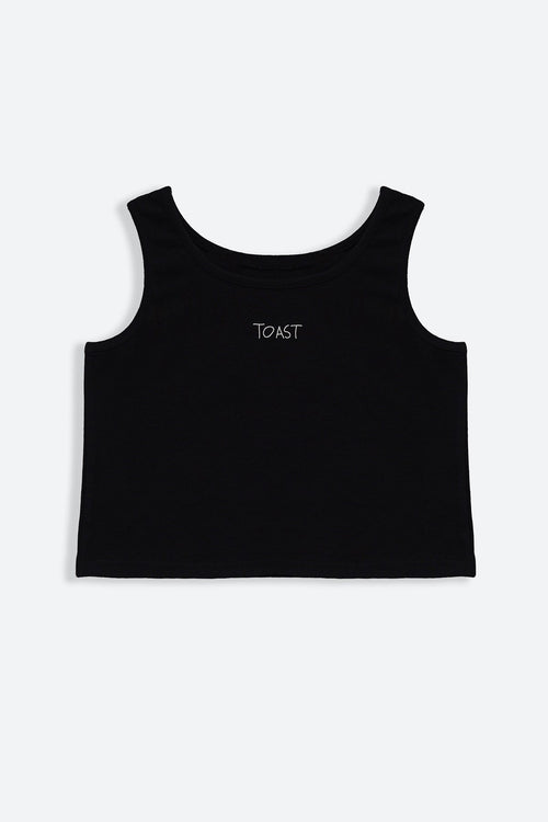 BLACK BASIC SHORT TANK