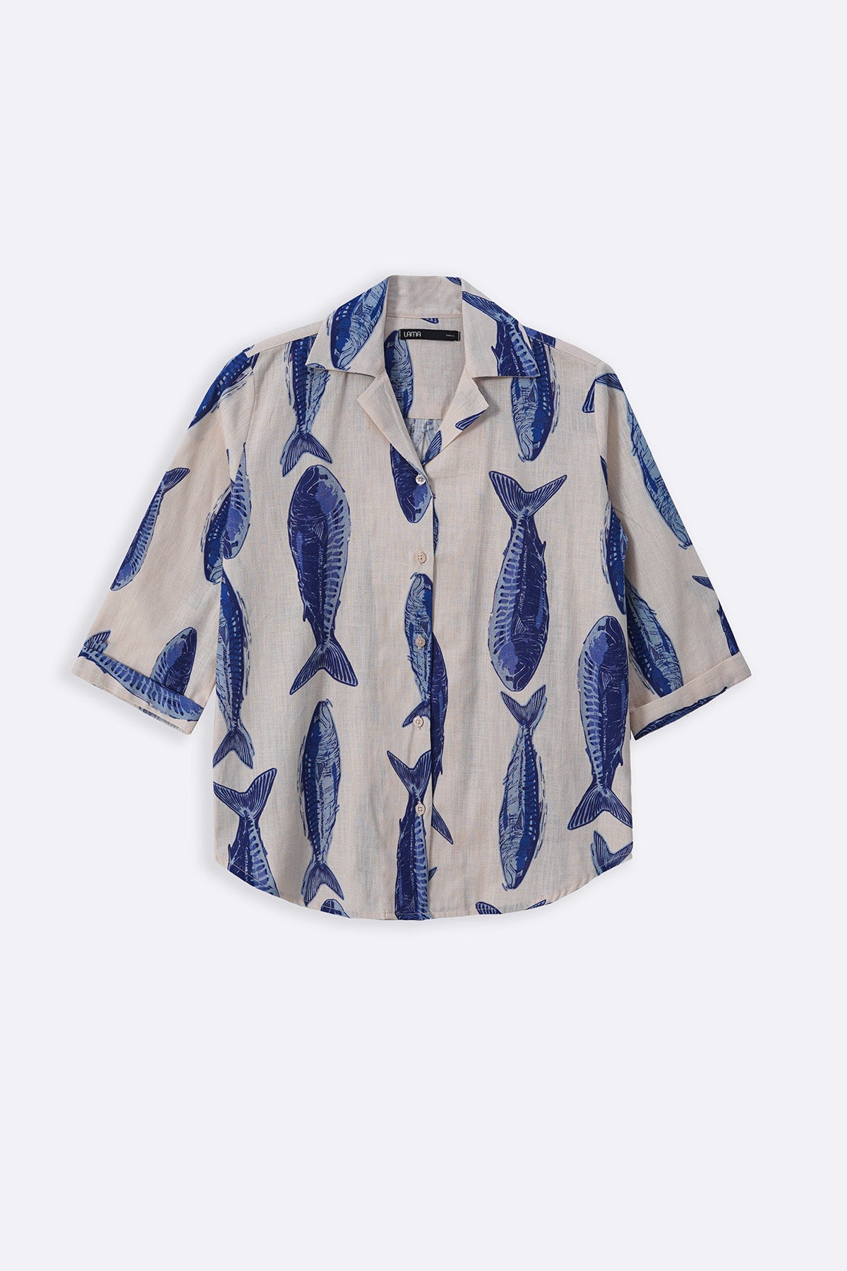 ECRU SARDINE SAFARI SHIRT