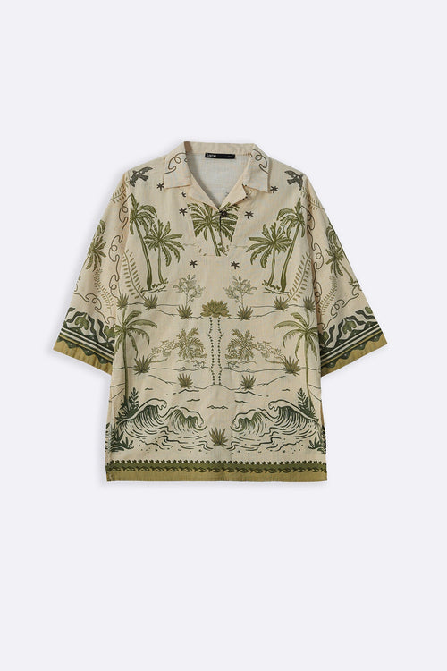 ECRU CALL OF THE SEA SHIRT