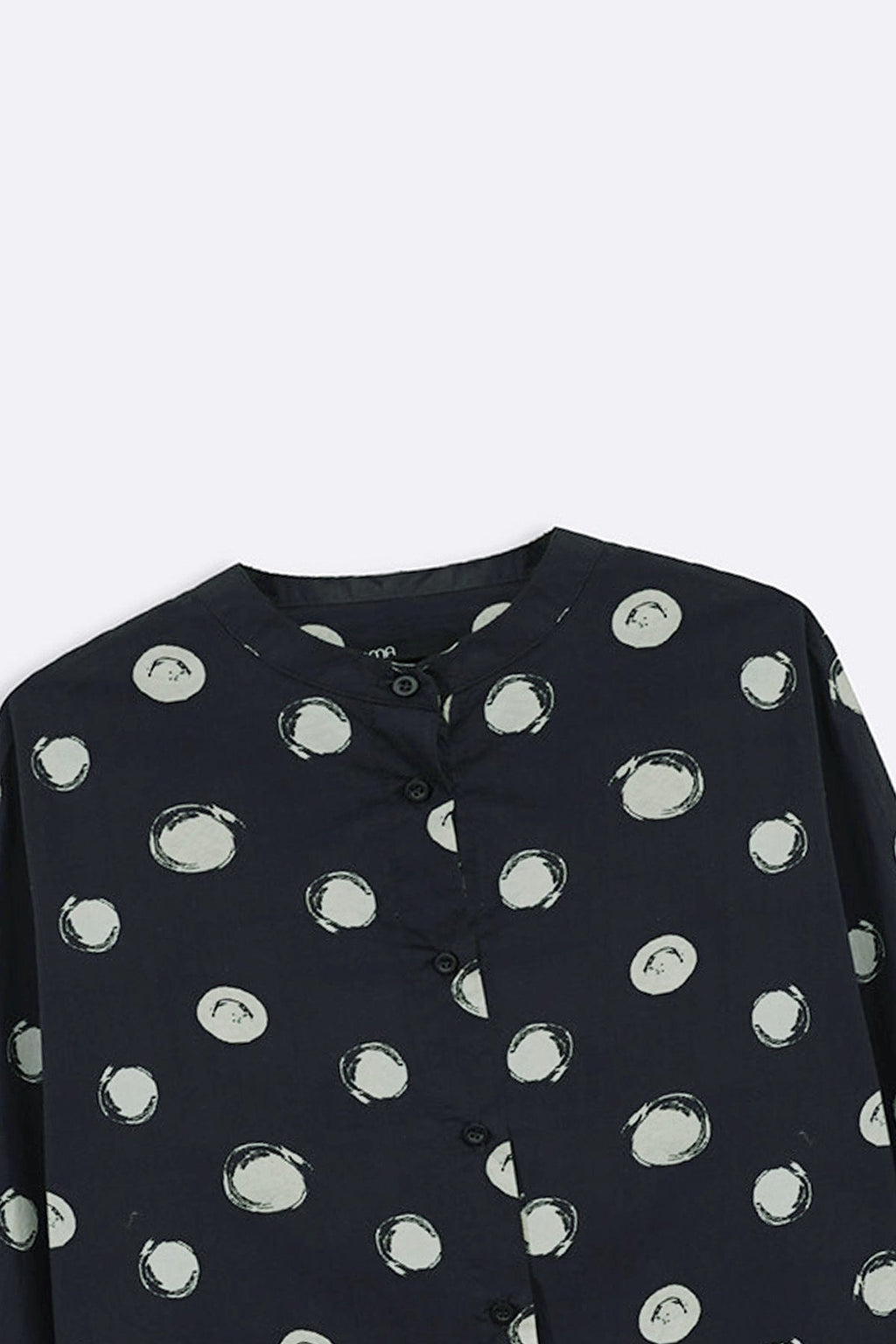 BLACK GALAXY POLKA SHIRT