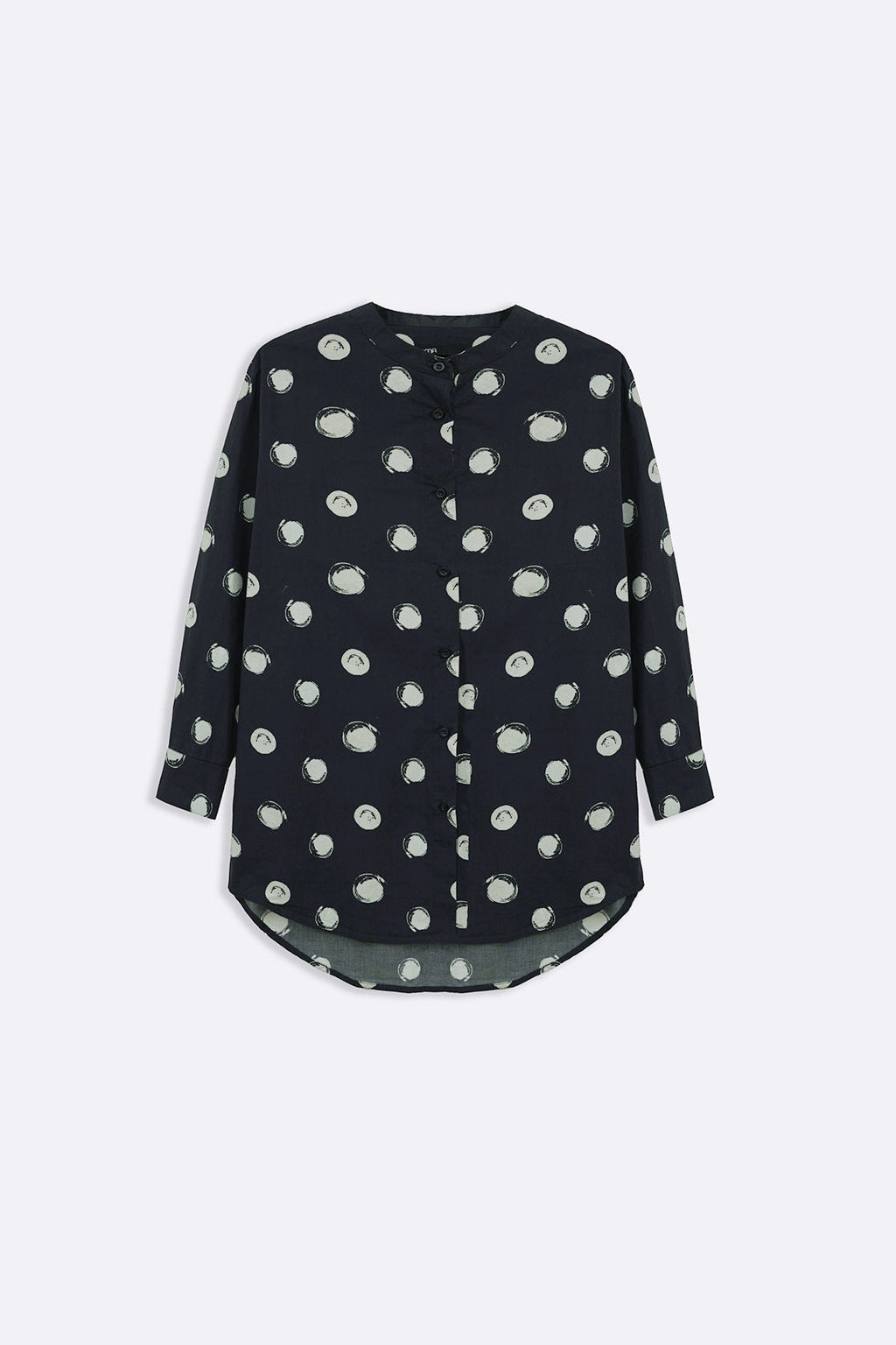 BLACK GALAXY POLKA SHIRT