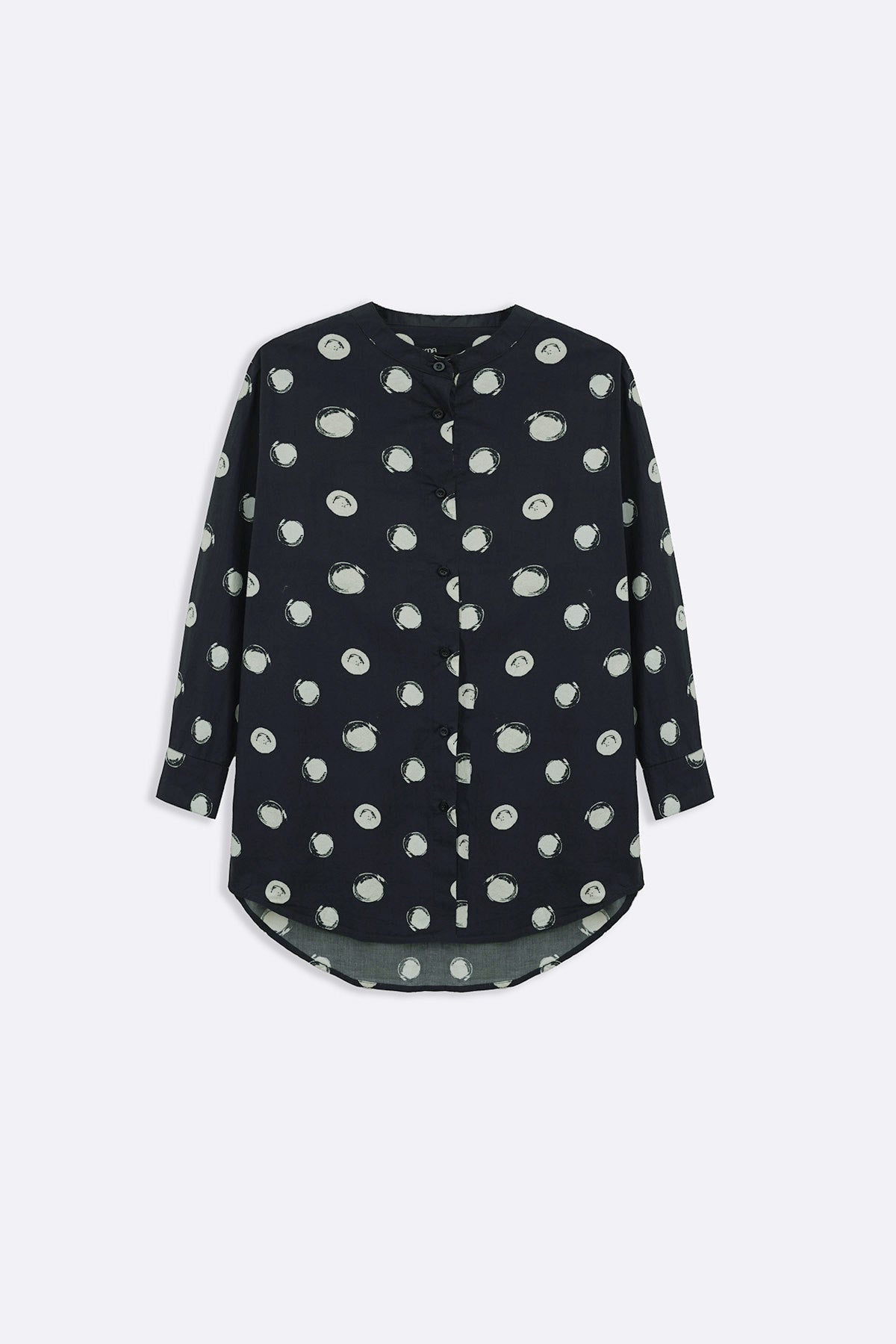 BLACK GALAXY POLKA SHIRT