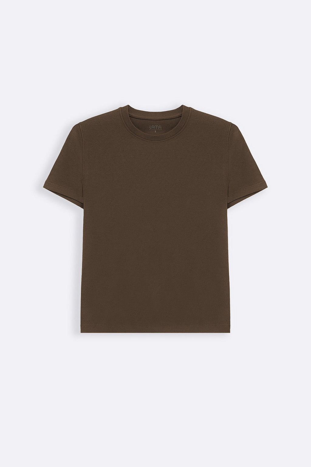 BROWN CASUAL EVERYDAY TEE