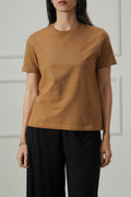 TAUPE CASUAL EVERYDAY TEE