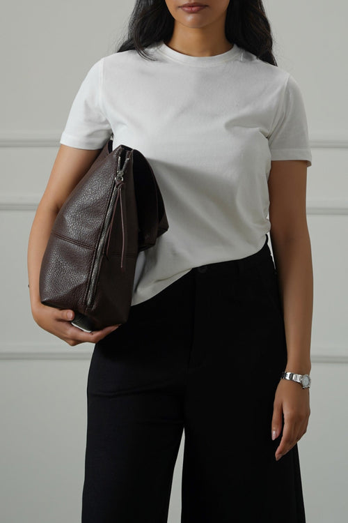 WHITE CASUAL EVERYDAY TEE