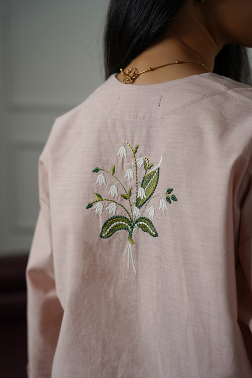 PINK BELL FLORAL SHIRT
