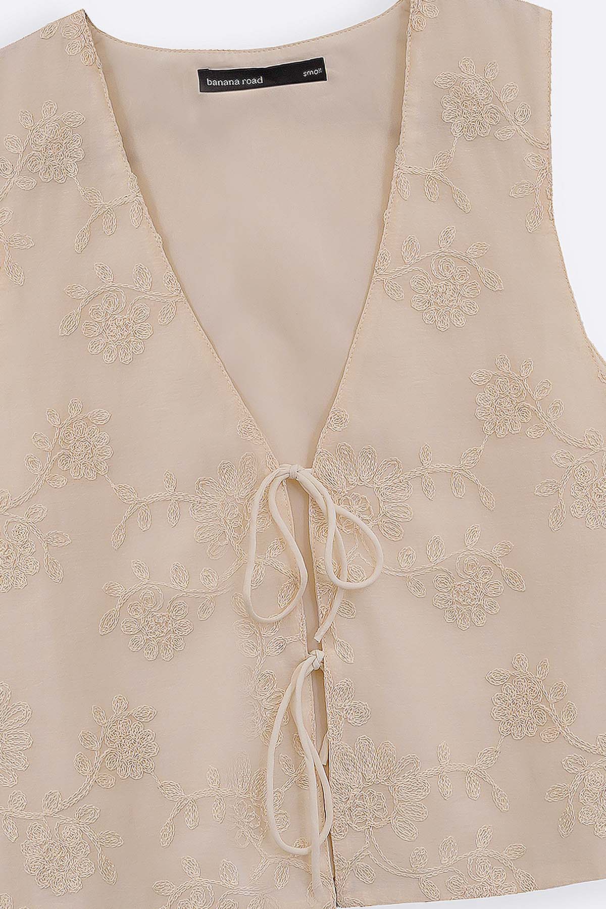 OFF WHITE IVORY ARTISAN VEST