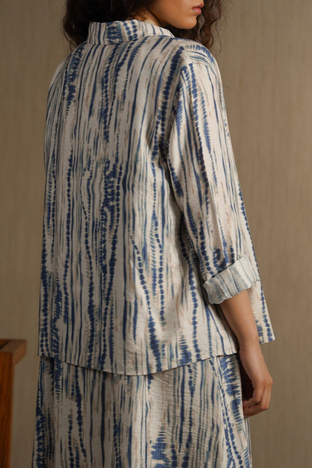 BLUE MONO TIDE SHIRT