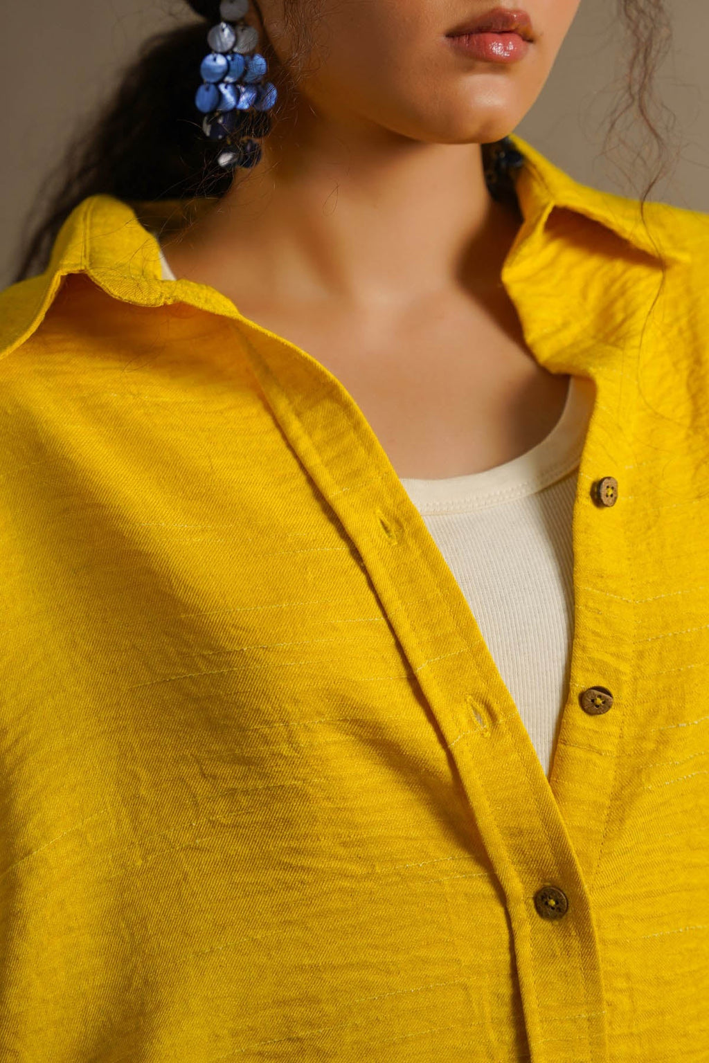 YELLOW SUNWASH SHIRT