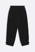 BLACK HIGH WAISTED MOM PANTS