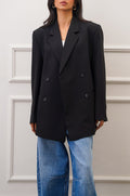 BLACK TOKYO BLAZER WITH OPEN VENTS