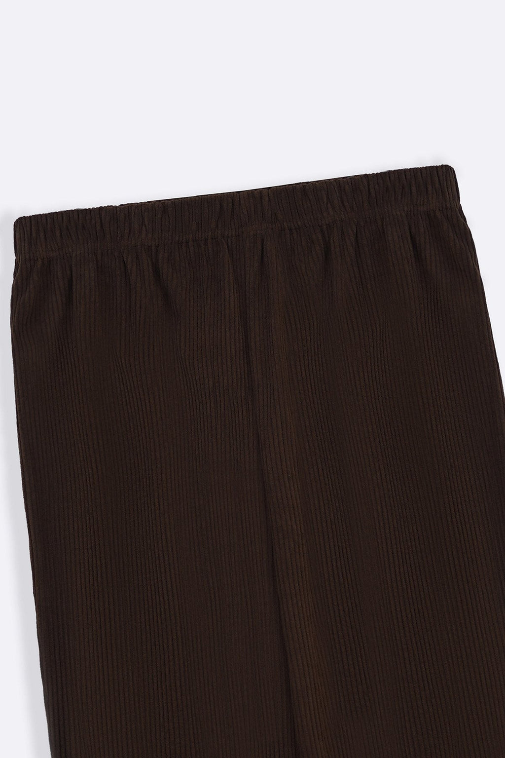 CHOCOLATE WALNUT CORDUROY TROUSERS