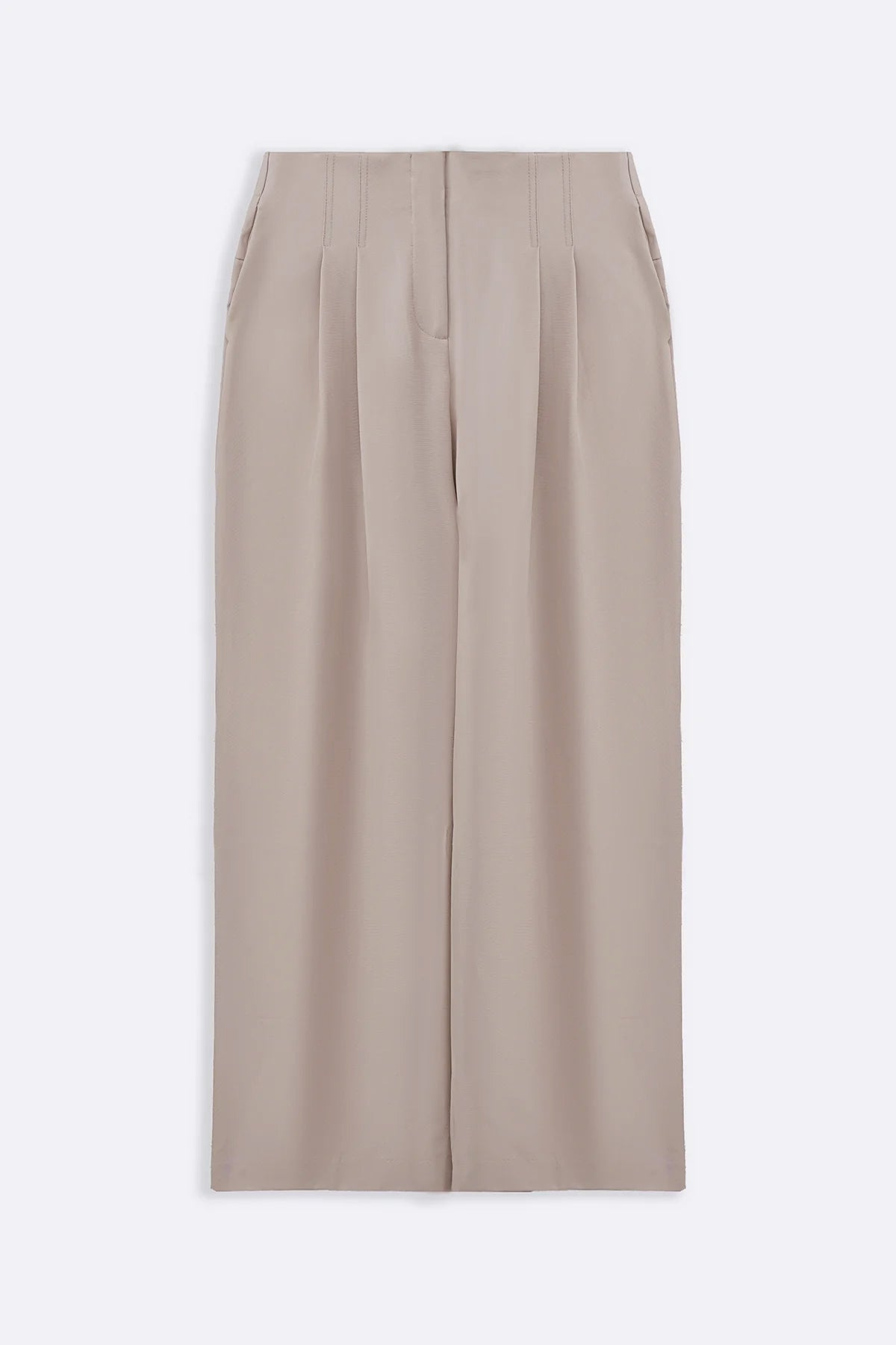 OFF WHITE WORKDAY PLEATED PANTS