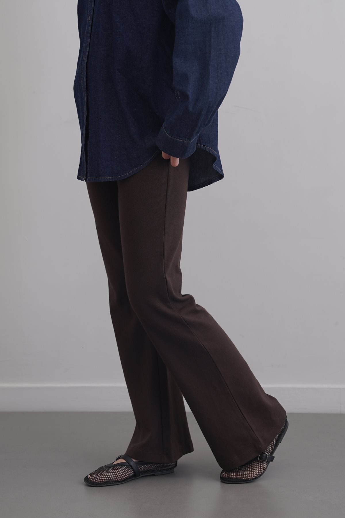 BROWN STUDIO YOGA PANTS