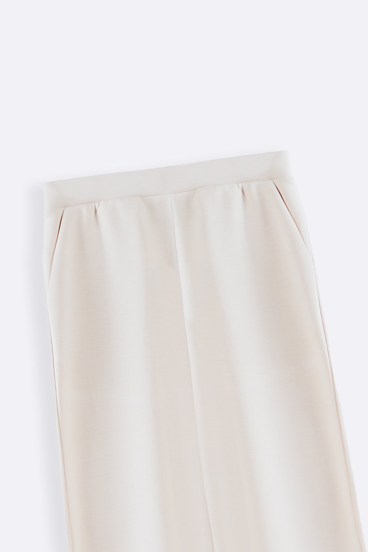 IVORY STREAMLINE NEOPRENE PANTS
