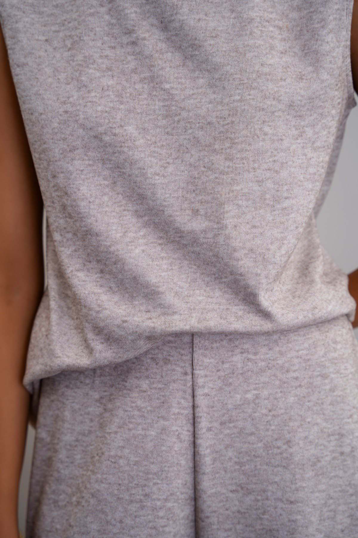 OAT WHITE CLOUD STRETCHY PANT