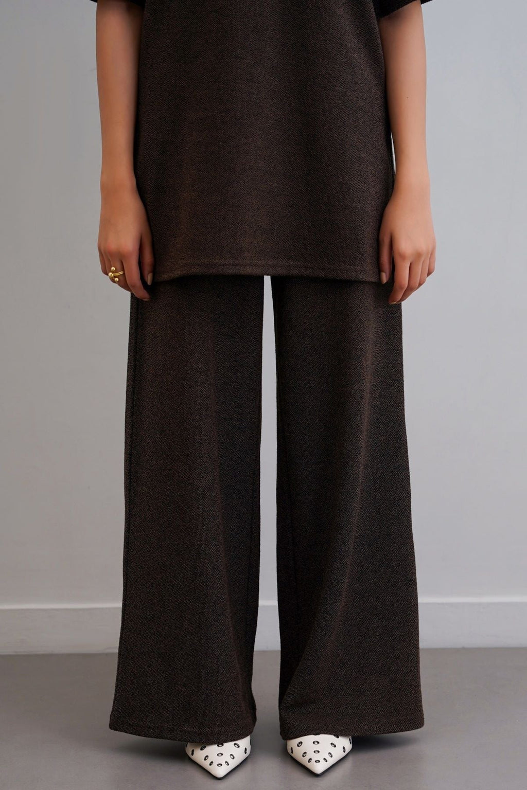 DARK BROWN TERRA PANTS
