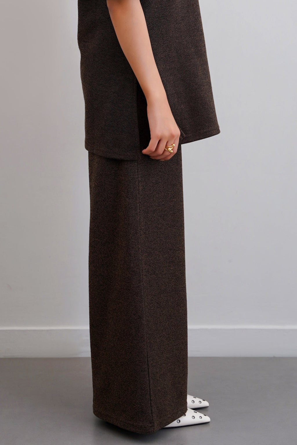 DARK BROWN TERRA PANTS
