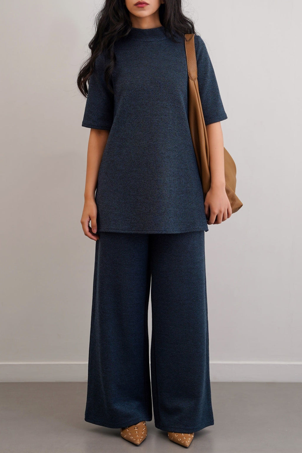 NAVY TERRA PANTS