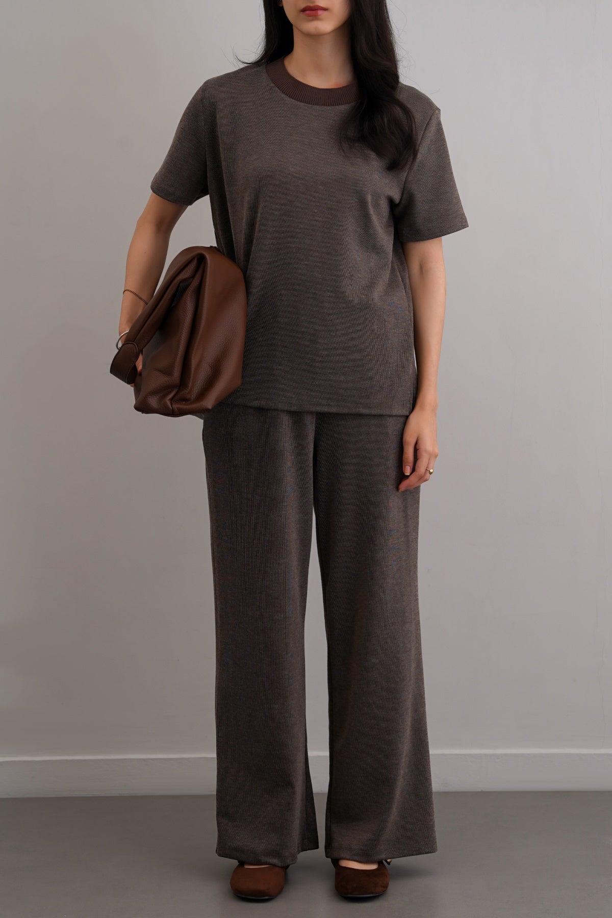 BROWN LIVE IN PANTS