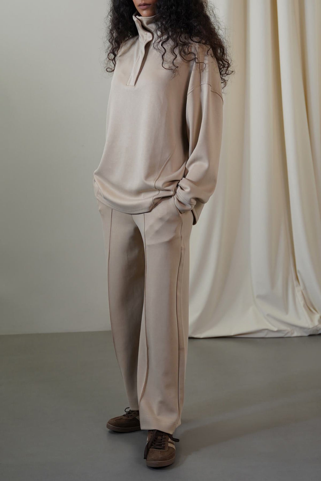KHAKI SOFT ALL-DAY PANTS