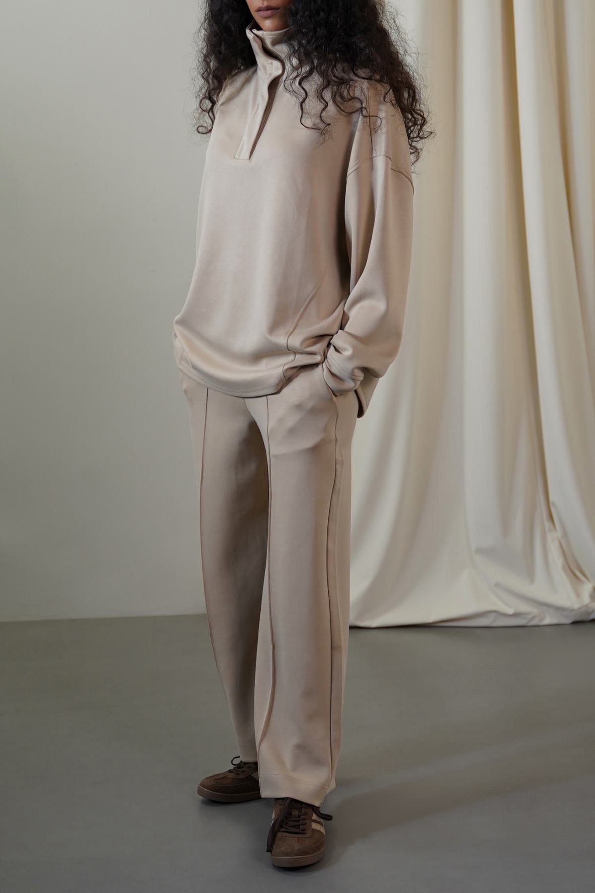 KHAKI SOFT ALL-DAY PANTS