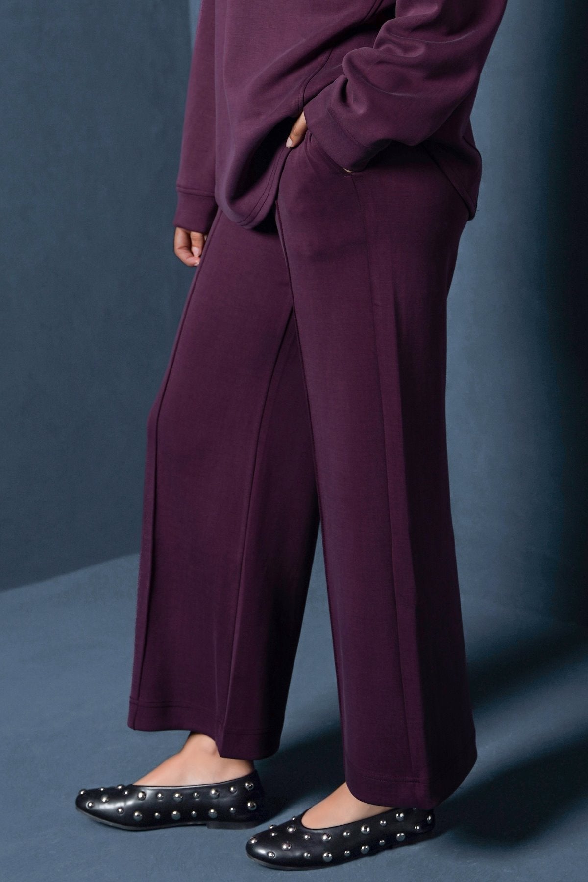 PLUM SOFT ALL-DAY PANTS