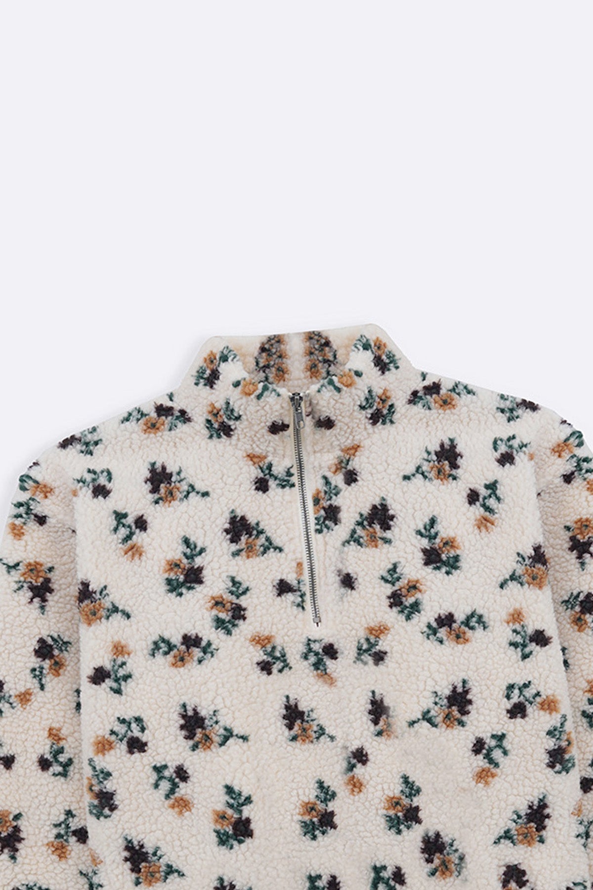 OAT WHITE WEEKEND SHERPA PULLOVER