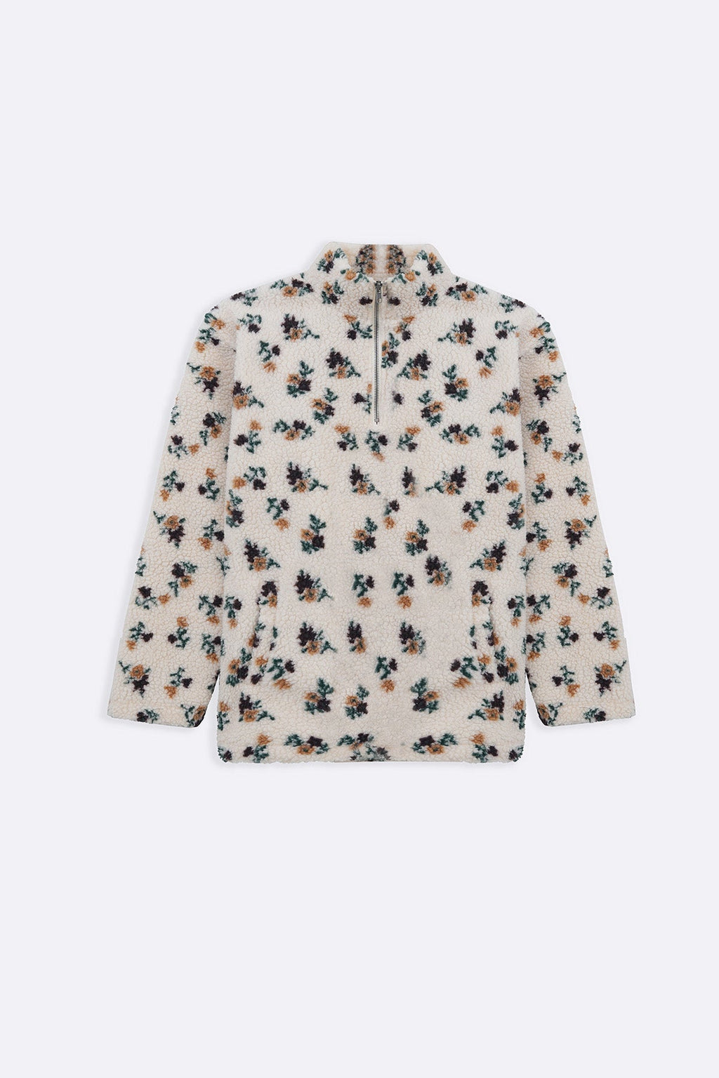 OAT WHITE WEEKEND SHERPA PULLOVER