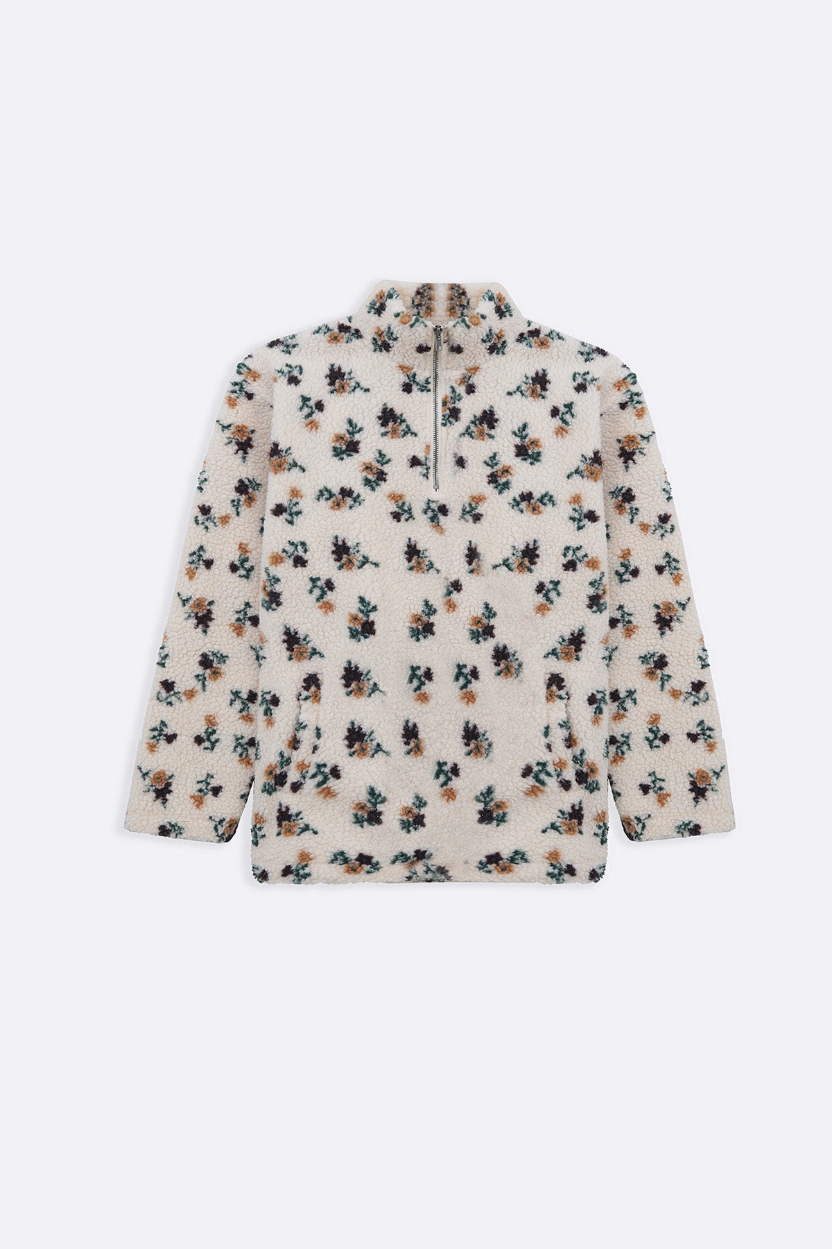 OAT WHITE WEEKEND SHERPA PULLOVER