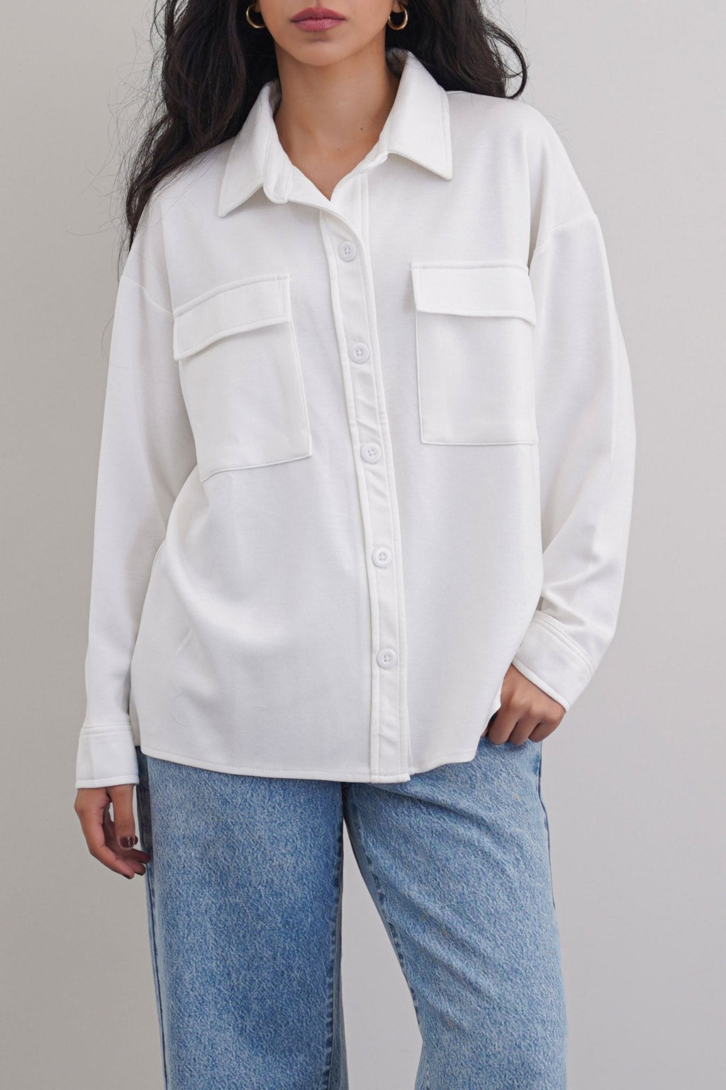WHITE COVER SHACKET