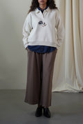 IVORY PUPS FLEECE POLO