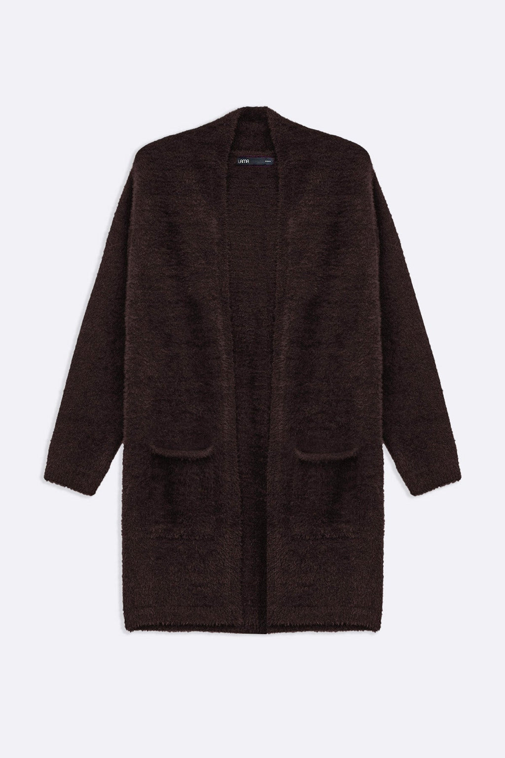 COFFEE ANGEL HAIR CARDIGAN