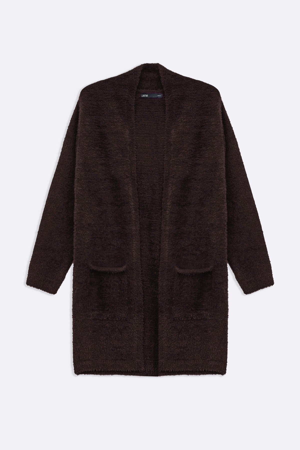 COFFEE ANGEL HAIR CARDIGAN